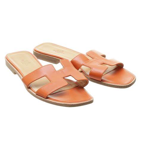 pantoletten hermes style|hermes orange sandals.